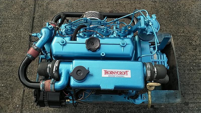 Thornycroft - Thornycroft T80 35hp Marine Diesel Engine Package