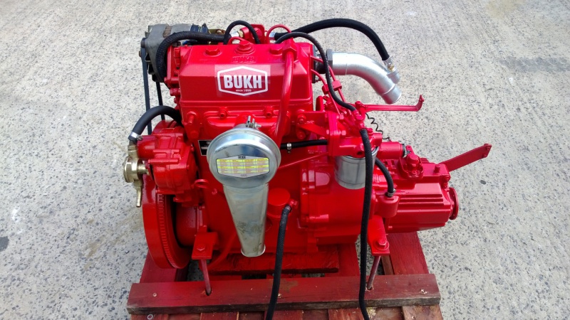 Bukh - Bukh DV24 24hp Marine Diesel Engine Package Under 250Hrs From New