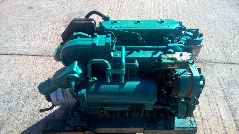 Volvo - Volvo Penta 2003T 43hp Marine Diesel Engine Package