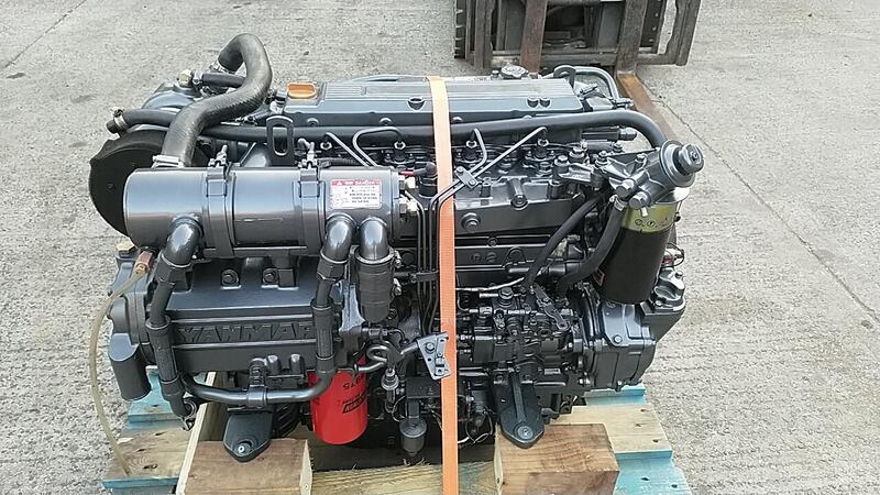 Yanmar - Yanmar 4LHA-HTP 160hp Bobtail Marine Diesel Engine