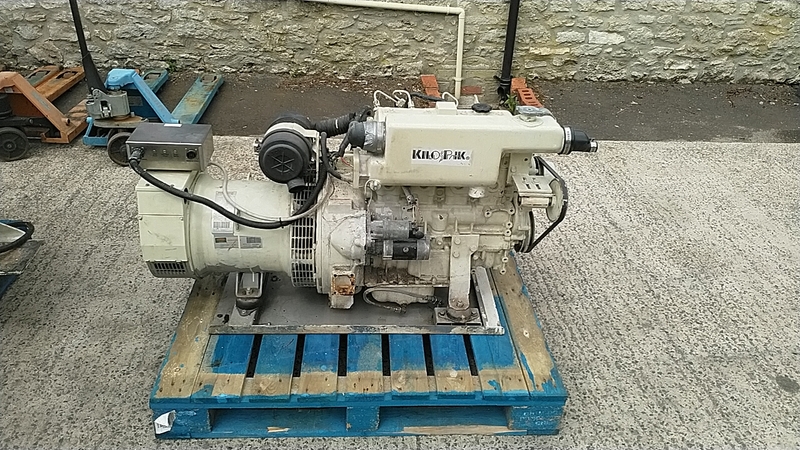 Mitsubishi - Kilo-Pak 20KW Single Phase Marine Generator Set (PAIR AVAILABLE)