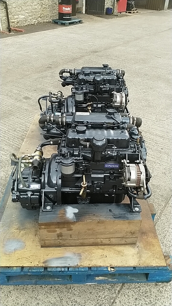 Perkins - Perkins 4108 51hp Marine Diesel Engine (PAIR AVAILABLE)