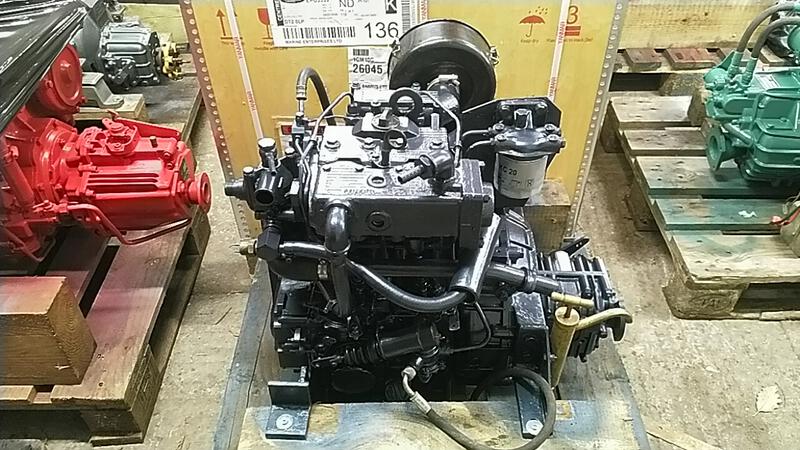 Lister Marine - Lister Petter LPW2 Keel Cooled Marine Diesel Engine Package