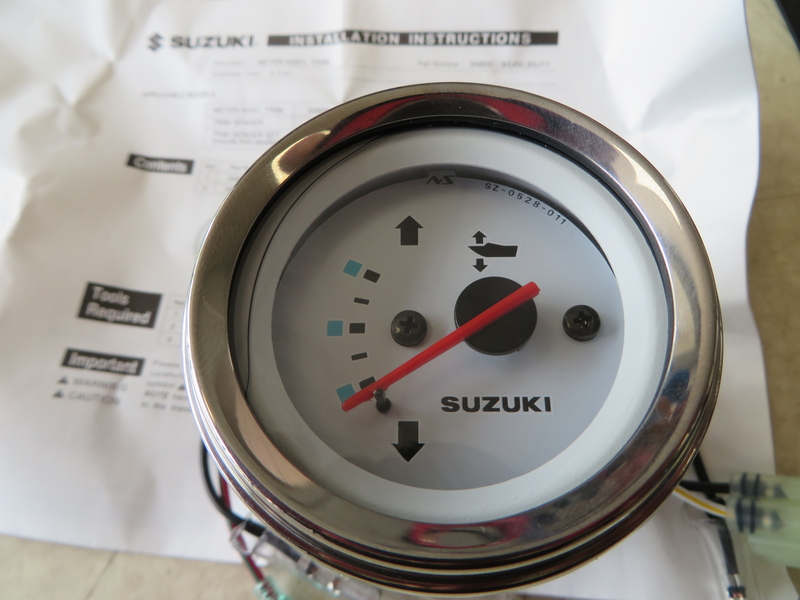 Suzuki trim gauge For Sale in Upminster, Essex Boating Mania Ltd