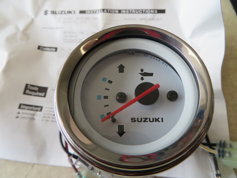 Suzuki - trim gauge