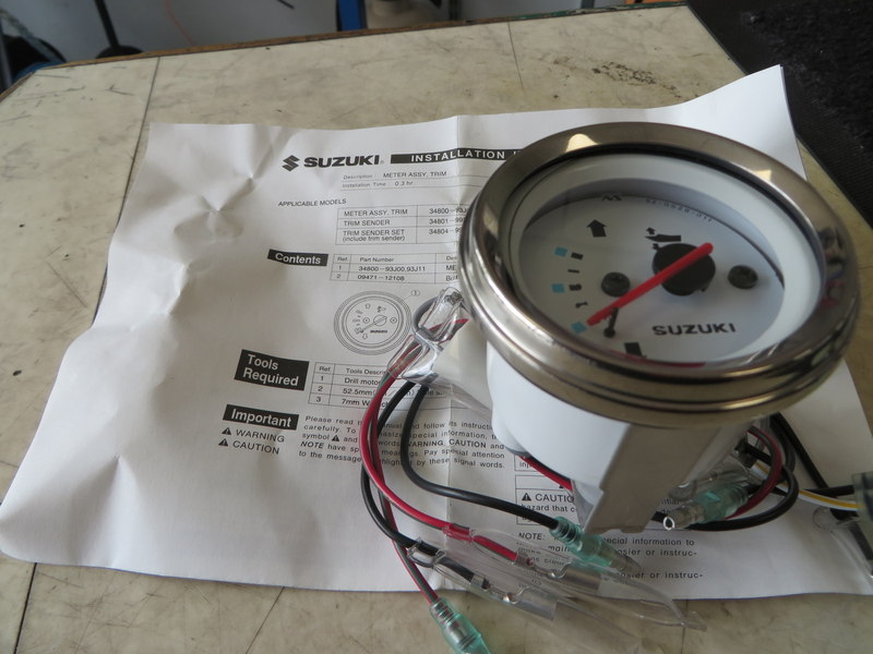 Suzuki - trim gauge