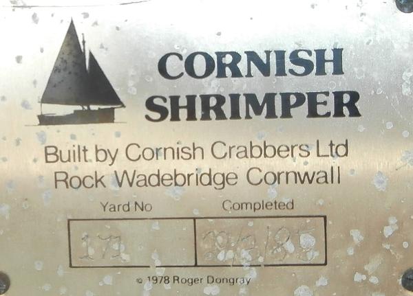 Custom - Cornish Shrimper 19 Mk 1