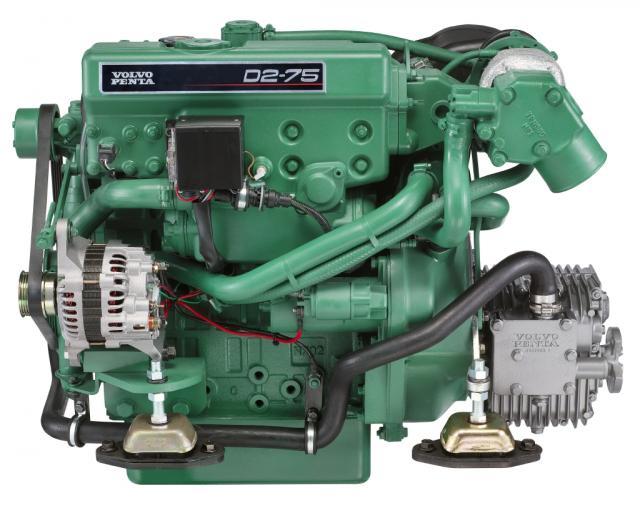 Volvo - NEW Volvo Penta D2-75 72hp Marine Diesel Engine & Gearbox Package