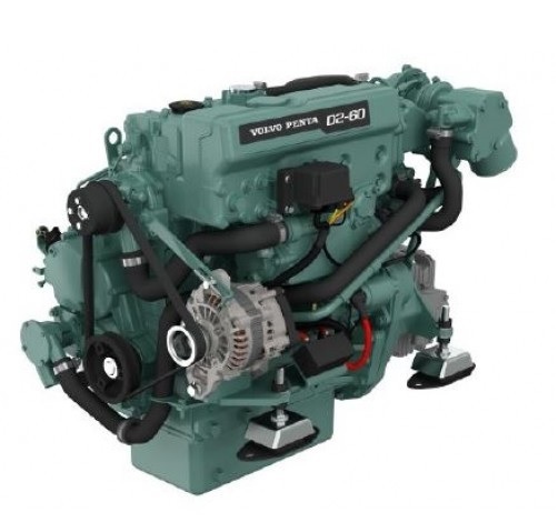 Volvo - NEW Volvo Penta D2-60 60hp Marine Engine & Gearbox Package