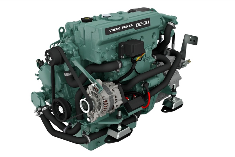 Volvo - NEW Volvo Penta D2-50 49hp Marine Engine & Gearbox Package
