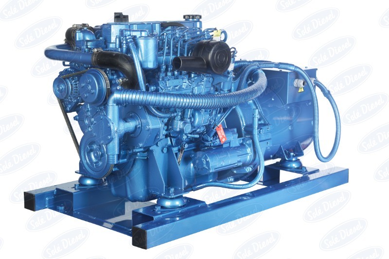 Sole Diesel - NEW Sole 20GSC 20kVA 12V/230V Mini 63 Marine Diesel Generator