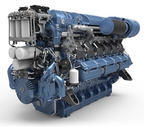 Baudouin - NEW Baudouin 12M26.3 1200hp - 1650hp Heavy Duty Marine Diesel Engine Package