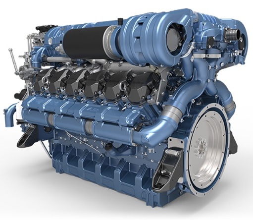 Baudouin - New Baudouin 12M26.3 1200hp - 1650hp Heavy Duty Marine Diesel Engine Package