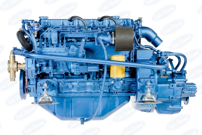 Sole Diesel - NEW Sole Marine Diesel SM-103 103hp Engine & Gearbox Package