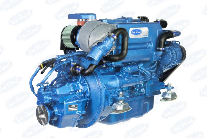 Sole Diesel - NEW Sole Marine Diesel SM-94 94hp Engine & Gearbox Package