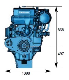 Baudouin - NEW Moteurs Baudouin 6M26.2 450hp - 600hp Heavy Duty Marine Diesel Engine Packag