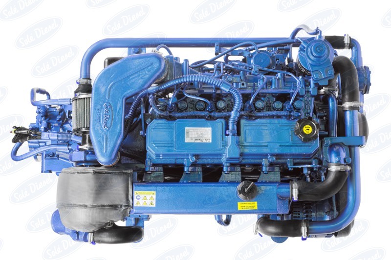 Sole Diesel - NEW Sole Marine Diesel SM-82 85hp Engine & Gearbox Package