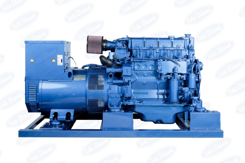 Sole Diesel - NEW Sole 85GTC 85kVA 400/230V SDZ109 Marine Diesel Generator