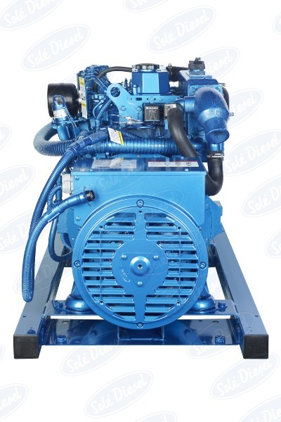 Sole Diesel - NEW Sole 25GTC 24.3kVA 400/230V Mini 63 Marine Diesel Generator