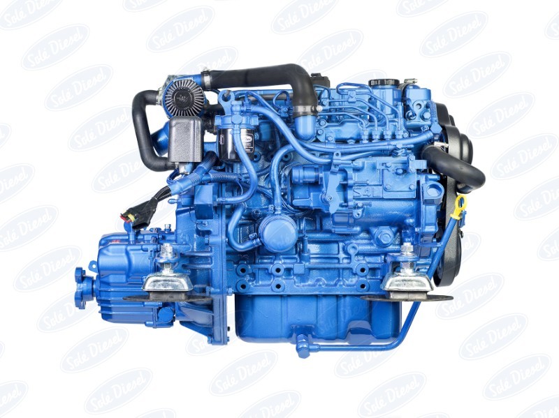 Sole Diesel - NEW Sole Mini 55 Marine 50hp Diesel Engine & Gearbox Package