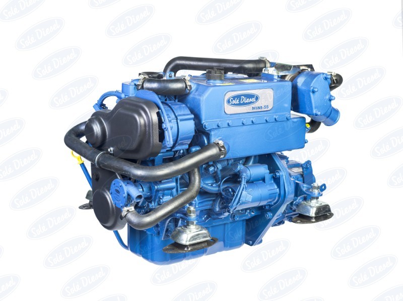 Sole Diesel - NEW Sole Mini 55 Marine 50hp Diesel Engine & Gearbox Package