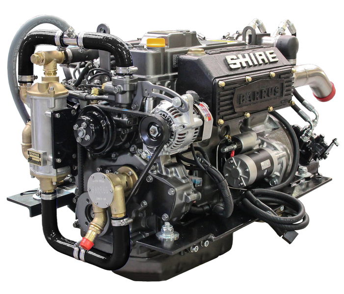 Shire - NEW Shire 50WB 50hp/3000rpm Marine Diesel Engine.