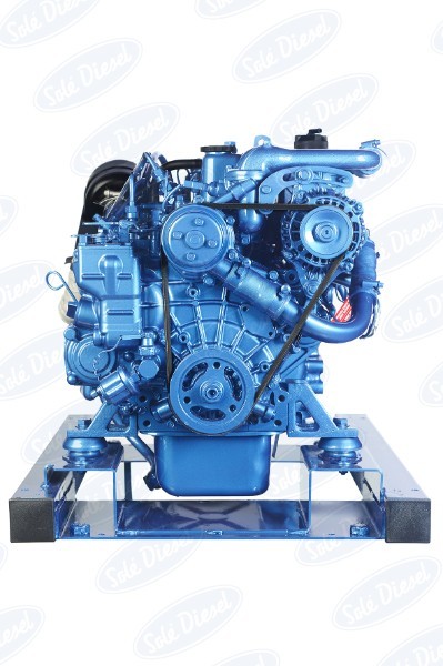 Sole Diesel - NEW Sole 8GTC 7.8kVA 400/230V Mini 26 Marine Diesel Generator