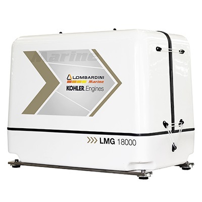 Lombardini - NEW Lombardini LMG18000 16kW 20kVA 3-Phase 400V/50Hz Marine Diesel Generator