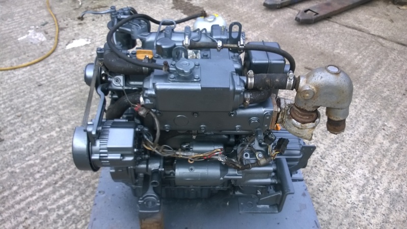 Yanmar - 3JH25 25hp Marine Diesel Engine Package