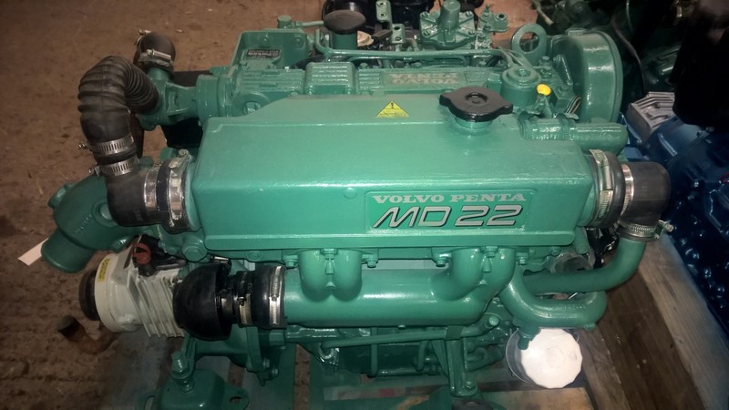 Volvo - MD22 59hp Marine Diesel Engine Package