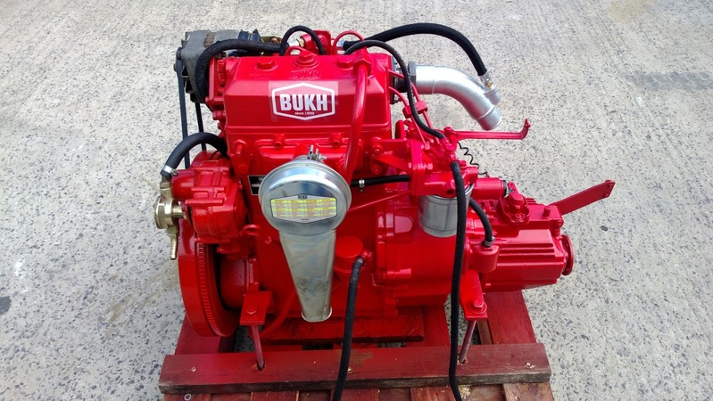 Bukh - DV24 24hp Marine Diesel Engine Package VERY LOW HOURS!!