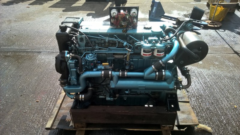 Perkins - M185C 185hp Marine Diesel Engine