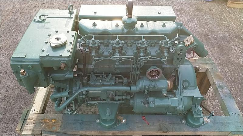 Volvo - Volvo Penta MD21A 75hp Bobtail Marine Diesel Engine