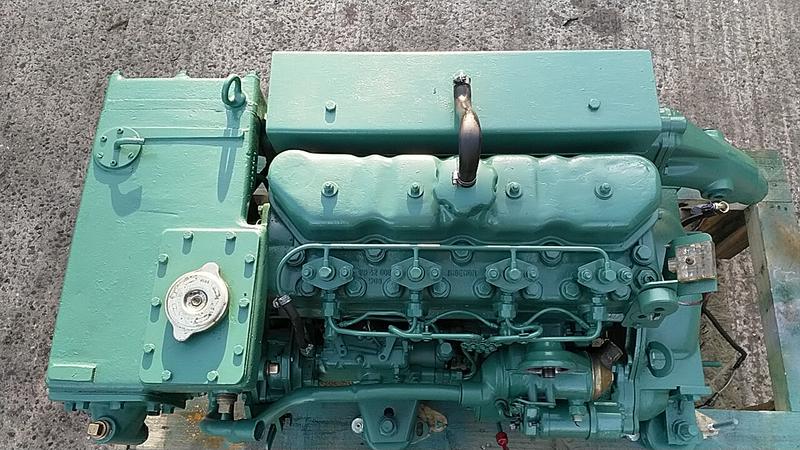Volvo - Volvo Penta MD21A 75hp Bobtail Marine Diesel Engine