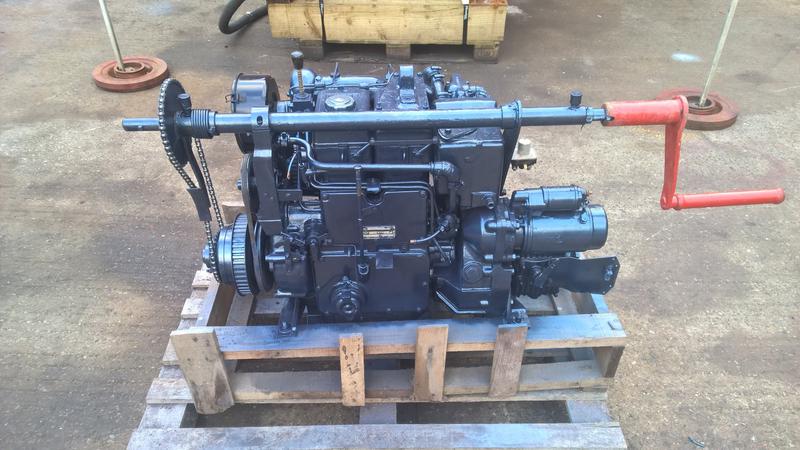 Lister Marine - Lister STW2 28hp Keel Cooled Marine Diesel Engine Package