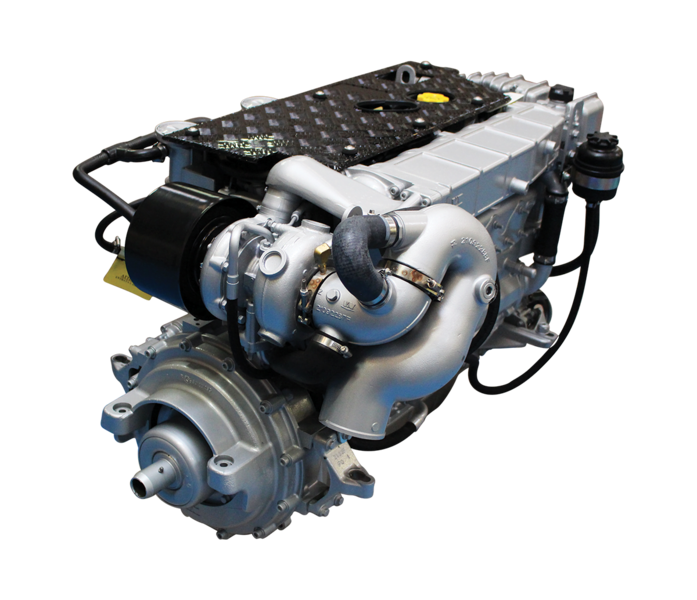 FNM - NEW FNM 42HPEP-280 280hp Marine Diesel Engine With Mercruiser Bravo Adaptor