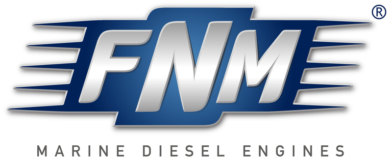 FNM - NEW FNM 42HPEP-280 280hp Marine Diesel Engine With Mercruiser Bravo Adaptor