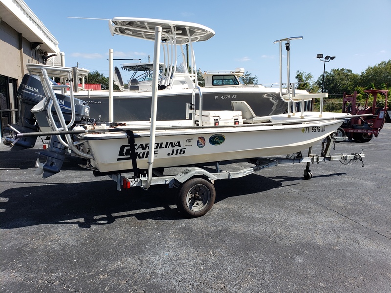 Carolina skiff j16 casting deck