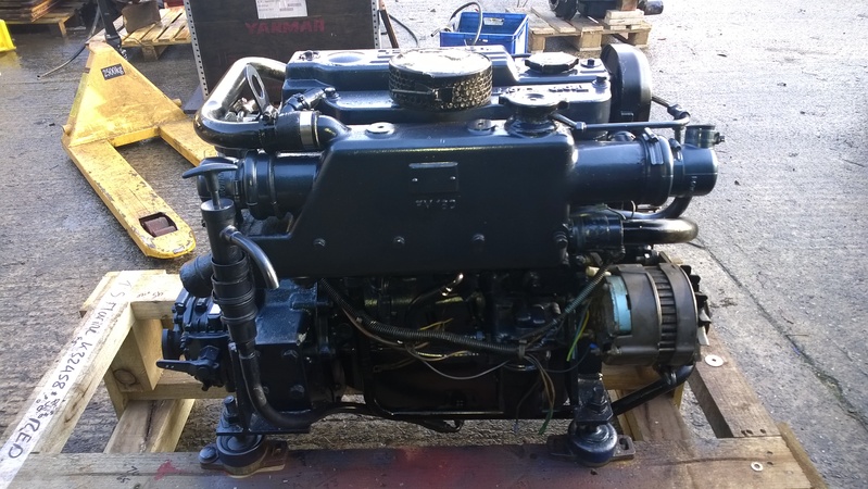 Thornycroft - Thornycroft T-110 56hp Marine Diesel Engine Package
