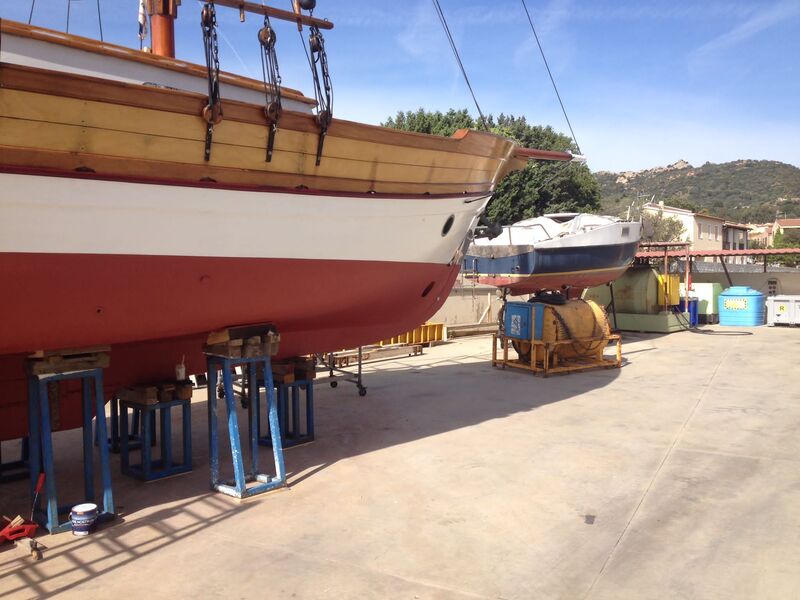 Massa Ciro shipyard Castellammare di Stabia - Vintage Motorsailer