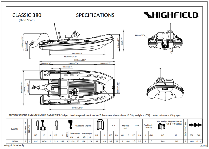 Highfield - 380 classic