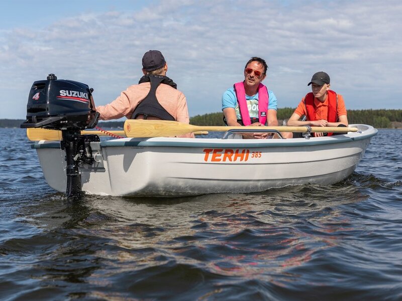 Terhi - 385 and F2.5 Yamaha outboard AVAILABLE IN WHITE