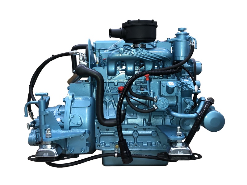 Thornycroft - NEW Thornycroft TK-60 57hp Marine Diesel Engine & Gearbox Package