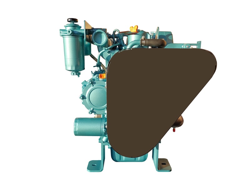 Thornycroft - NEW Thornycroft TRGS-25 24kVA Single Phase Marine Generator Set
