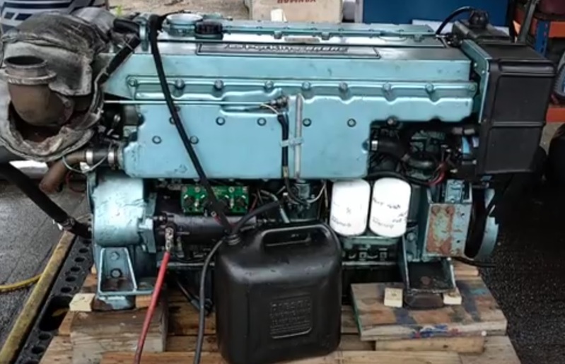 Perkins - Perkins Sabre M215C 215hp Bobtail Marine Diesel Engine