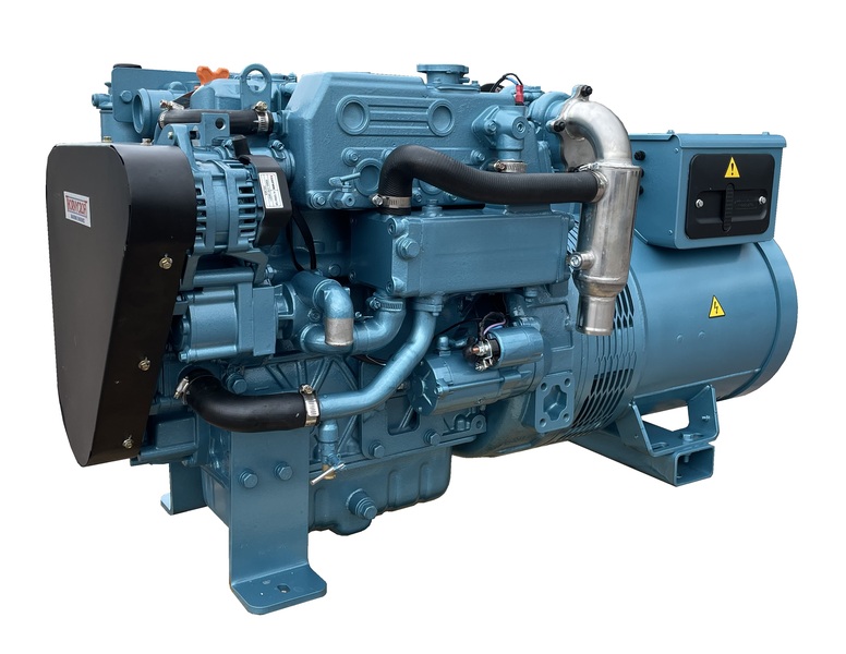 Thornycroft - NEW Thornycroft TRGT-30 30kVA Three Phase Marine Generator Set