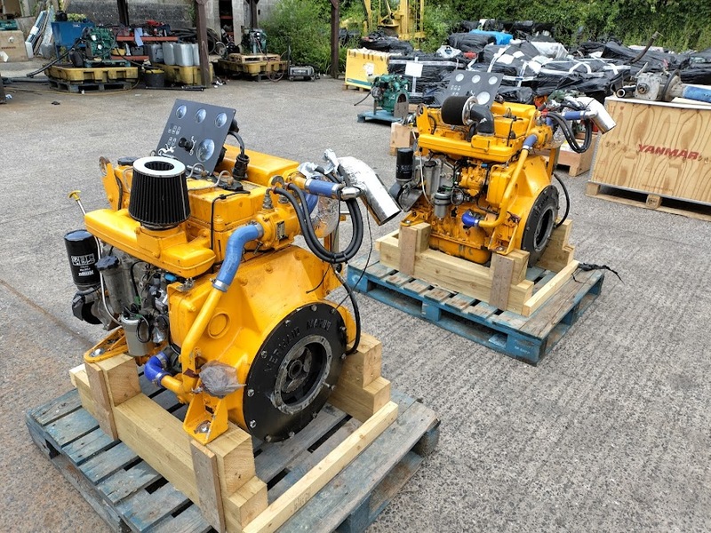 Mermaid - JCB Mermaid J444-NA63 85hp Marine Diesel Engine 2014 (PAIR AVAILABLE)
