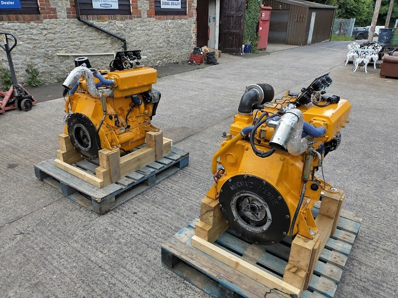 Mermaid - JCB Mermaid J444-NA63 85hp Marine Diesel Engine 2014 (PAIR AVAILABLE)