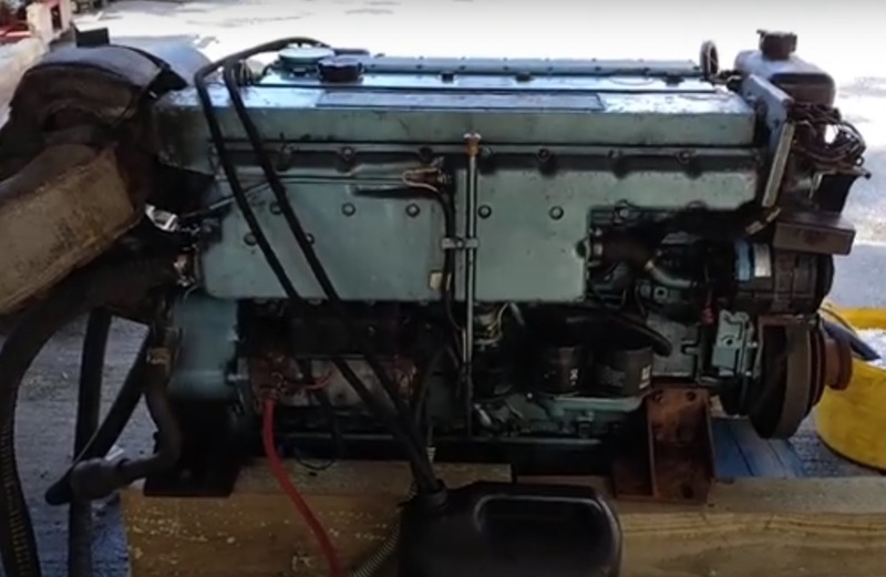 Perkins - Perkins Sabre M225TI 225hp Bobtail Marine Diesel Engine