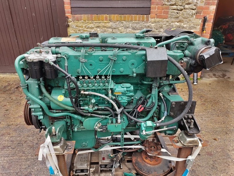 Volvo - Volvo Penta TAMD74A 247hp Bobtail Marine Diesel Engine
